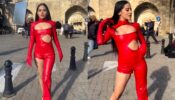 Watch: Urfi Javed is sassy Santa in cutout one-legged pantsuit