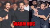 Watch viral video: Shah Rukh Khan gives warm hug to birthday boy Salman Khan