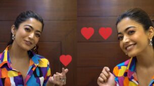 Watch: Who’s the lucky person Rashmika Mandanna is sharing hearts for?