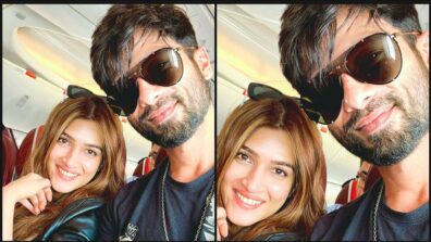 Where are Kriti Sanon and Shahid Kapoor flying together?