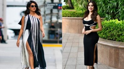 5 Celebrities, From Priyanka Chopra To Janhvi Kapoor, Wore Outfits That Were All One Color