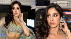 Janhvi Kapoor’s got wings to fly, flaunts abtastic midriff in desi outfit