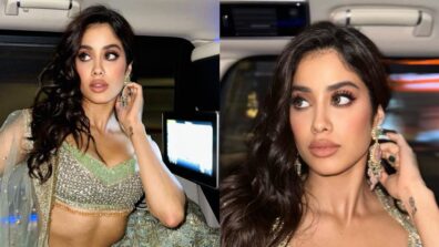 Janhvi Kapoor’s got wings to fly, flaunts abtastic midriff in desi outfit