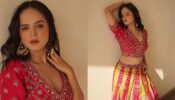TMKOC diva Palak Sindhwani’s gorgeous lehenga choli avatar is too wow