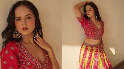 TMKOC diva Palak Sindhwani’s gorgeous lehenga choli avatar is too wow