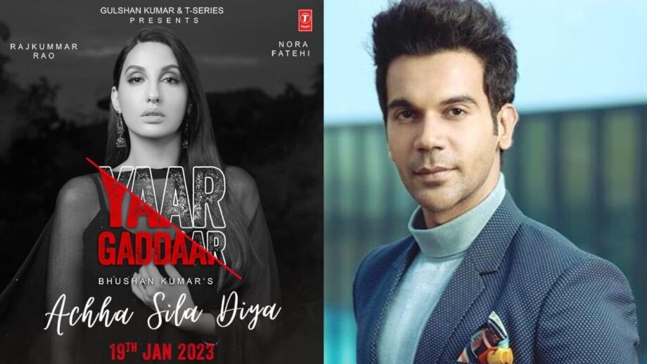 Accha Sila Diya...: Nora Fatehi's cryptic message for Rajkummar Rao 758514