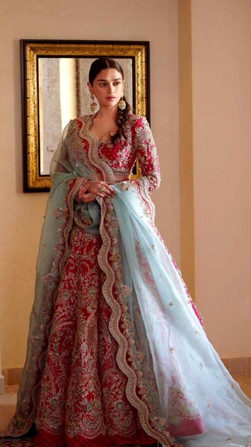 Aditi Rao Hydari Is A Heartthrob In Lehengas: Check Out Pics 761584