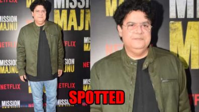 After exit from Bigg Boss 16, Sajid Khan spotted at Mission Majnu’s screening