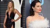 Angelina Jolie Vs Jennifer Aniston: Who Is Bewitching In Feathery Gown?