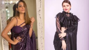 Anita Hassanandani Or Rubina Dilaik: Who Is Heartthrob In Sequin Saree?