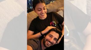 Anushka Ranjan discards pregnancy rumours, calls Aditya Seal ‘only baby’