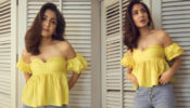 Anushka Sharma Looks More Gorgeous Than Sunshine In Off-Shoulder Yellow Top And Denim