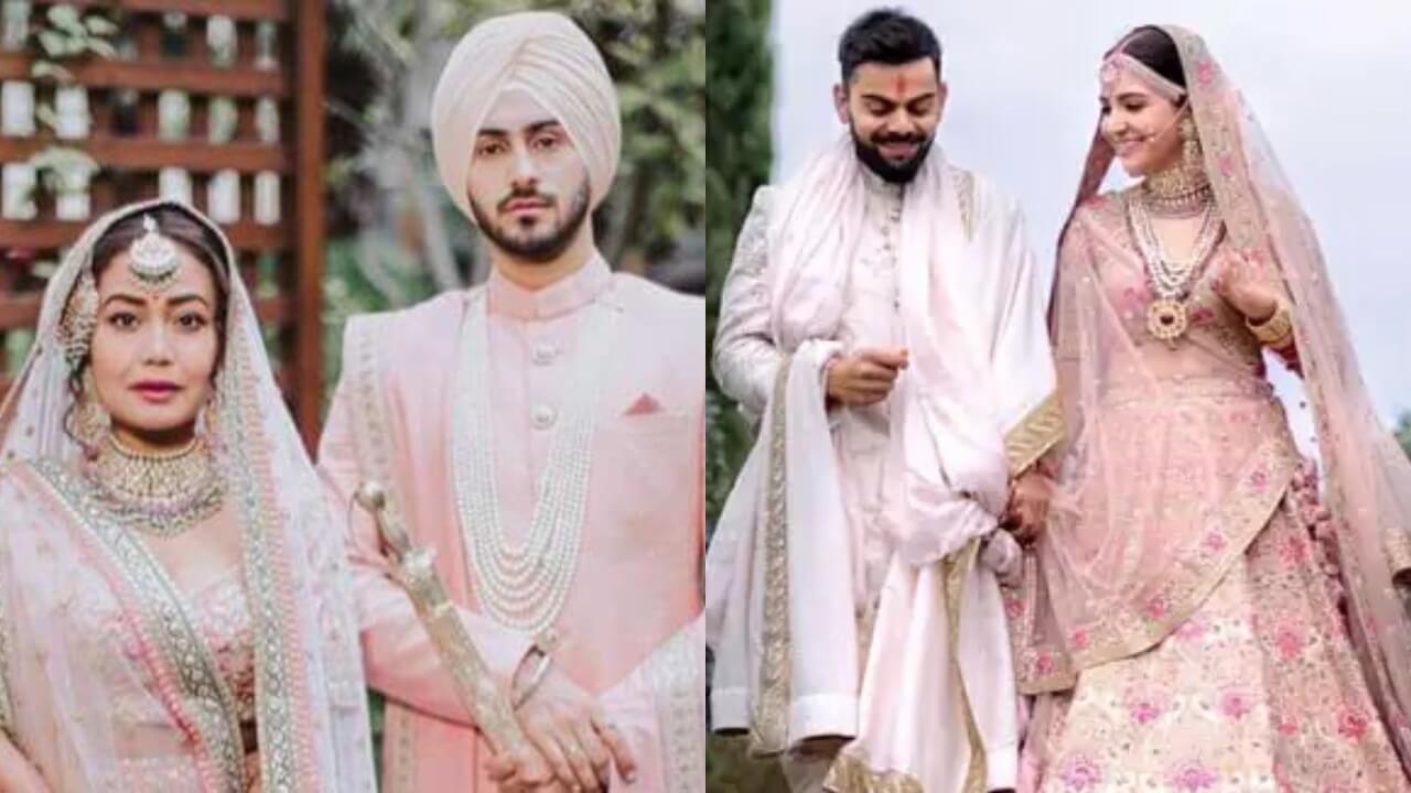 Anushka Sharma To Neha Kakkar: Divas Who Ditched Red Lehengas For Wedding 764993