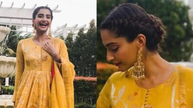 Any Winter Golden Hour Moment Is Rivaled By Sonam Kapoor In A Yellow Anarkali