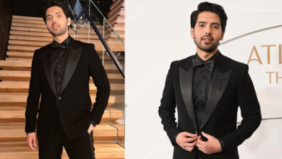 Armaan Malik Dresses to Impress in All-Black Suit with Bow at Atlantis, The Royal Opening Night