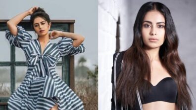 Avika Gor slays the bewitching looks in stripes outfit