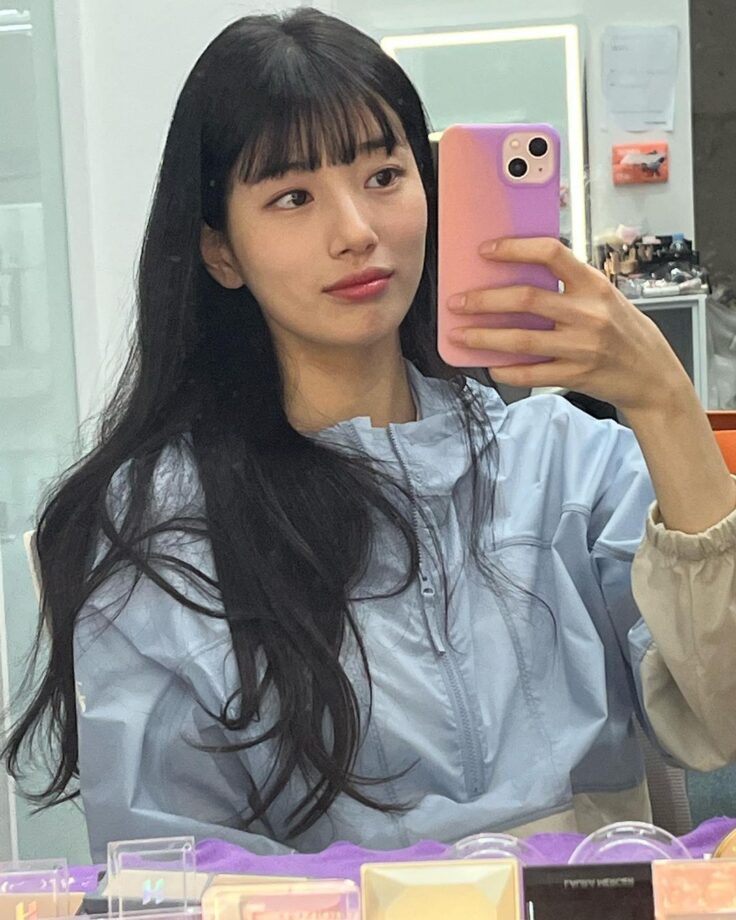 Bae Suzy dolls up in cute bangs, see pics 757290