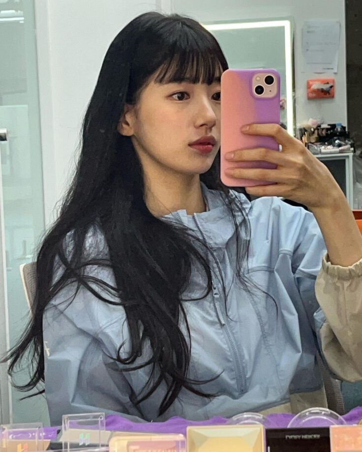 Bae Suzy dolls up in cute bangs, see pics 757291