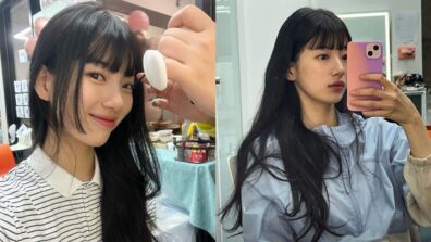 Bae Suzy dolls up in cute bangs, see pics