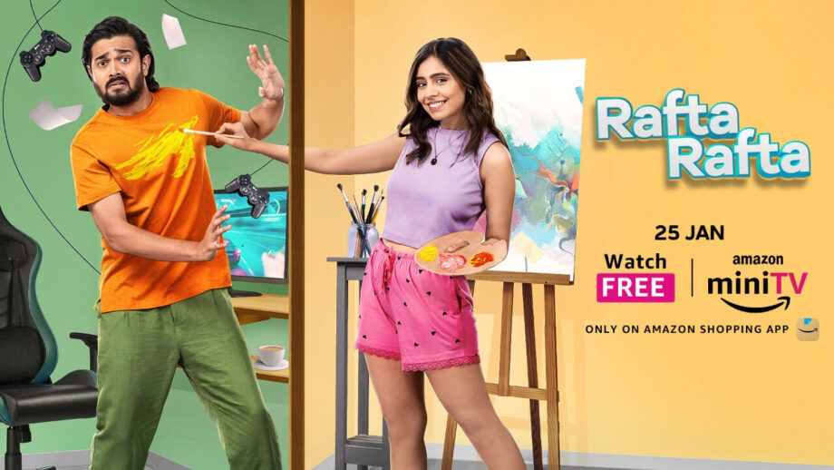 Bhuvan Bam is set to make his Amazon miniTV debut alongside Srishti Ganguli Rindani in Rafta Rafta! Watch the Teaser Now! 758222