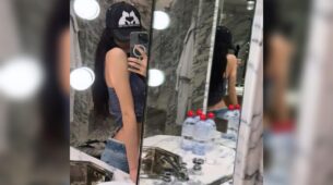 Blackpink Lisa and her flattering mirror selfie