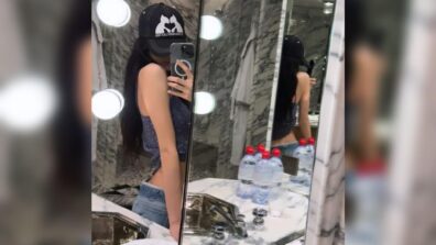 Blackpink Lisa and her flattering mirror selfie