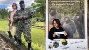 Camila Cabello bumps into Silverback gorilla during rainforest hike, watch
