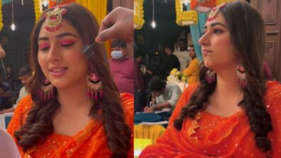 Disha Parmar accidentally leaks on-set moment of Bade Acche Lagte Hain Season 2, check out