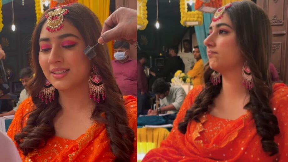 Disha Parmar accidentally leaks on-set moment of Bade Acche Lagte Hain Season 2, check out 754054