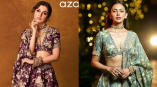 Divya Khosla Kumar In Purple Afrana Or Rakul Preet Singh In Green Nasreen: Whose Lehanga Is Ethereal?