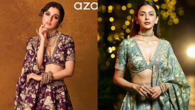 Divya Khosla Kumar In Purple Afrana Or Rakul Preet Singh In Green Nasreen: Whose Lehanga Is Ethereal?