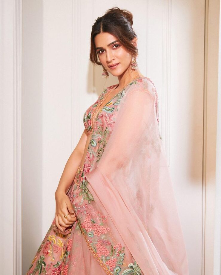 Embrace The Lehenga Love Like Mrunal Thakur, Kriti Sanon, And Keerthy Suresh 754165