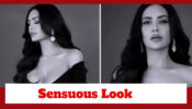Esha Gupta’s Plunging Neck Black Dress Gives Her The Ultimate Sensuous Look; Check Here