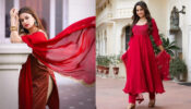 Fan Battle: Avneet Kaur Vs Ashi Singh: Who Makes Fans Lovestruck In Red Salwar Suit?