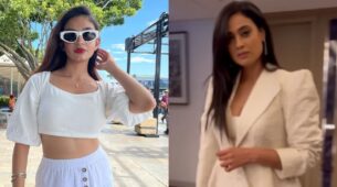 Fashion Battle: Anushka Sen Vs Shweta Tiwari: Who’s your queen of hearts in white?