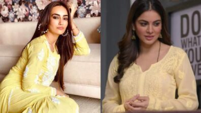 Fashion Battle: Surbhi Jyoti Or Shraddha Arya: Whose Is Gorgeous In Chikankari Kurta?