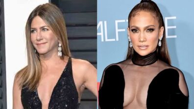 Fashion Faceoff: Jennifer Aniston Or Jennifer Lopez: Who Is Soaring Temperatures In High Slit Versace Gown Better?