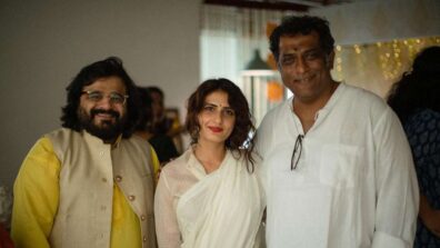 Fatima Sana Shaikh shares unseen snaps of Saraswati Puja from Anurag Basu’s house, see pics