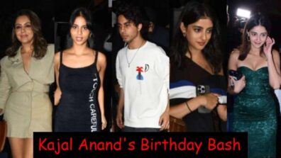 Gauri Khan, Aryan, Suhana, Ananya Panday, Navya Nanda, And Others Get Papped At Kajal Anand’s Birthday Bash