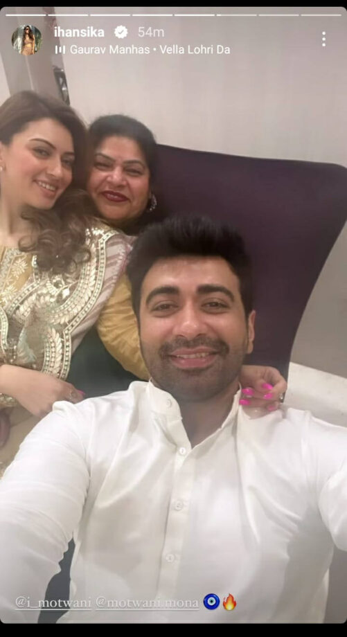 Hansika Motwani Celebrates First Lohri After Marriage With Her Husband Sohael Kutaria 757633