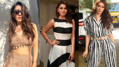 Hansika Motwani Making It Hot With Her Sultry Ensembles In Monochrome Shades