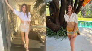 Hansika Motwani VS Ananya Panday: Whose Knot Shirt And Skirt Are Better?
