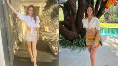 Hansika Motwani VS Ananya Panday: Whose Knot Shirt And Skirt Are Better?