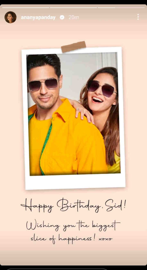 Happy Birthday Sidharth Malhotra: Rashmika Mandanna, Disha Patani, Ananya Panday, And Others Shower Greetings On The Actor 758364