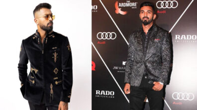 Hardik Pandya Vs KL Rahul: Who Is Your Favorite In Black Suit?