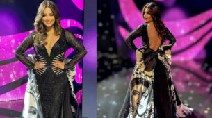 Harnaaz Kaur Sandhu’s memorable tribute to Sushmita Sen and Lara Dutta with her gown at Miss Universe 2022