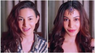 Have you seen Amyra Dastur’s latest traditional look transformation reel?