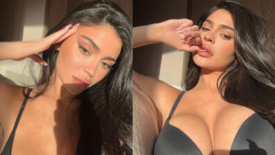 Hotness Alert: Kylie Jenner Looks Fiery Hot In Black Bra Bold Outfit