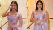 In Manish Malhotra’s Outfit, Kriti Sanon Demonstrates How To Glam Up A Traditional Sheer Saree