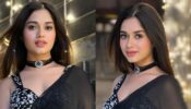 In Pics: Jannat Zubair Rahmani’s see-through, transparent saree swag is too wow